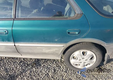 2001 Subaru Impreza Outback Sport from USA, damaged, VIN JF1GF48571H800274